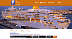 Desktop Screenshot of neworleansparking.com